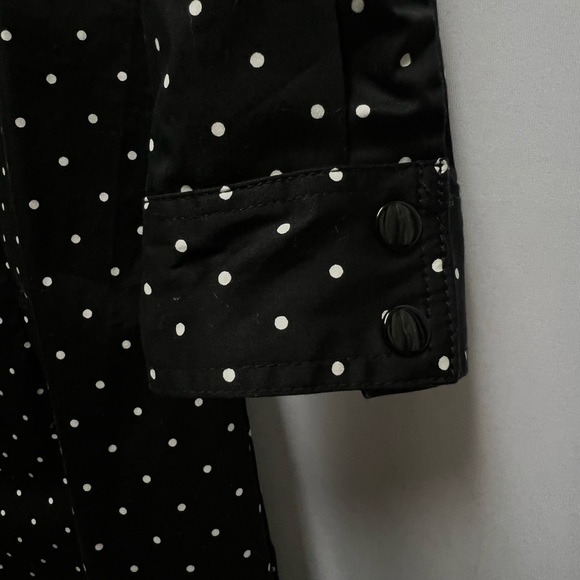 WHBM polka dot dotted shirt dress, 0 - Picture 11 of 16
